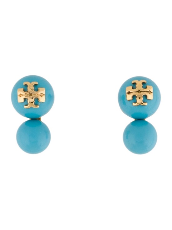 Tory Burch Jewelry - Tory Burch Resin Evie Earrings